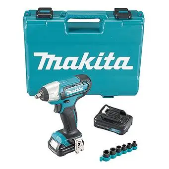 Industrial Certificado Llave de impacto Makita 12V CXT 140Nm + Llaves de vasoTW140DSAEX