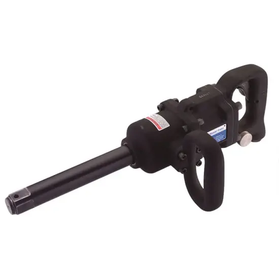 Llave de impacto neumática con mango en D 1" doble martillo 1800 ft-lb | WS-2108L | Potente |
