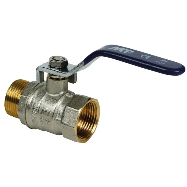 Llave esfera palanca pn 25 m-h 1