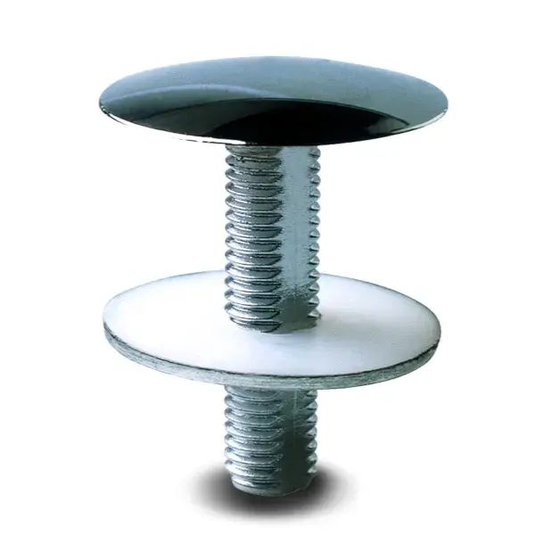 Pack tapa agujeros cromados 2 un