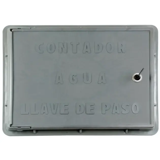 Puerta polipropileno gris