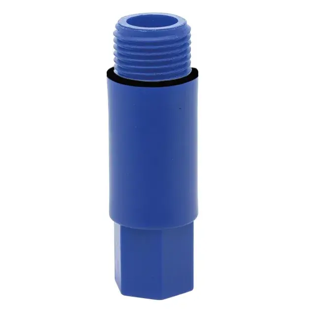 Tapón rosca largo 1/2 azul