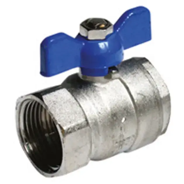 Válvula esfera mariposa pn 25 h-h 3/4