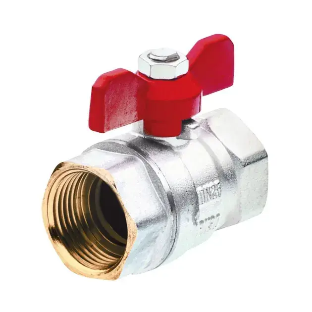 Válvula esfera mariposa pn 30 h-h 3/4