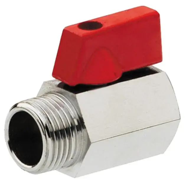 Válvula esfera mini m-h 3/8
