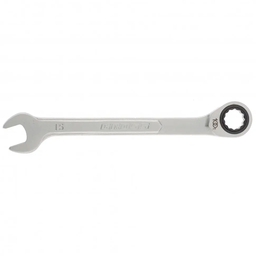 Gross - llave de trinquete combinada - 15 mm | Potente |