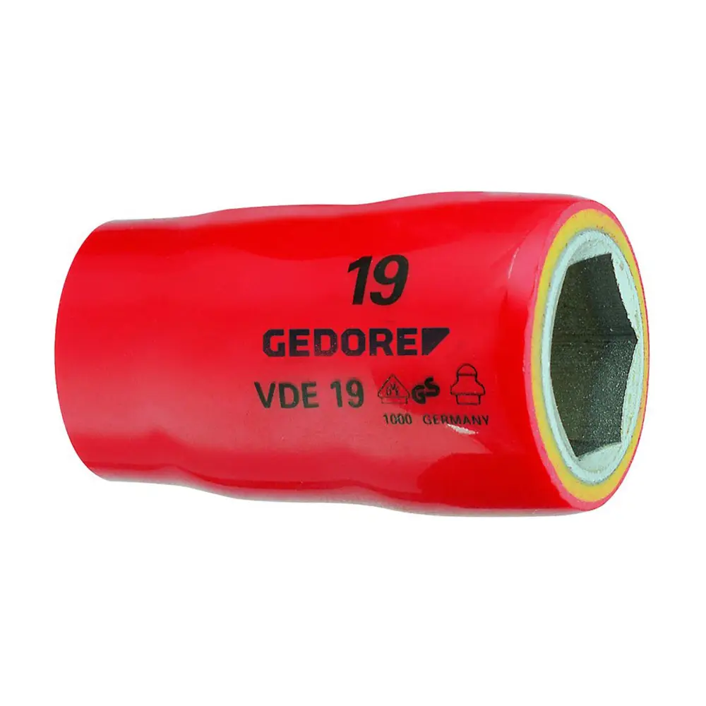 Gedore vde 19 24 - llave de vaso vde 1/2 24 mm (6123590)