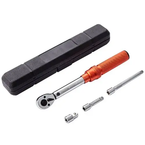 1.3 cm Adjustable Torque Wrench Set Adapters Extension Rod 18150FTLB