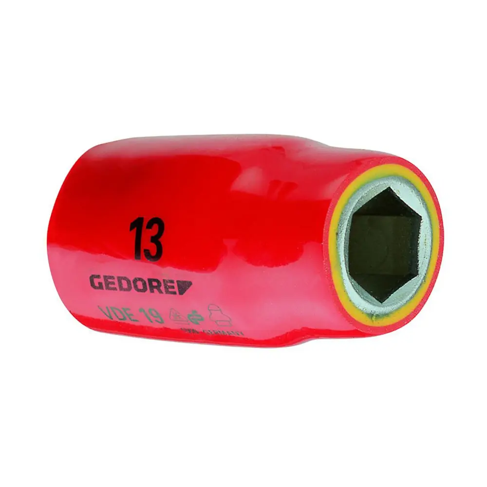 Gedore vde 19 14 - llave de vaso vde 1/2 14 mm (6123080) Resistente la Corrosión