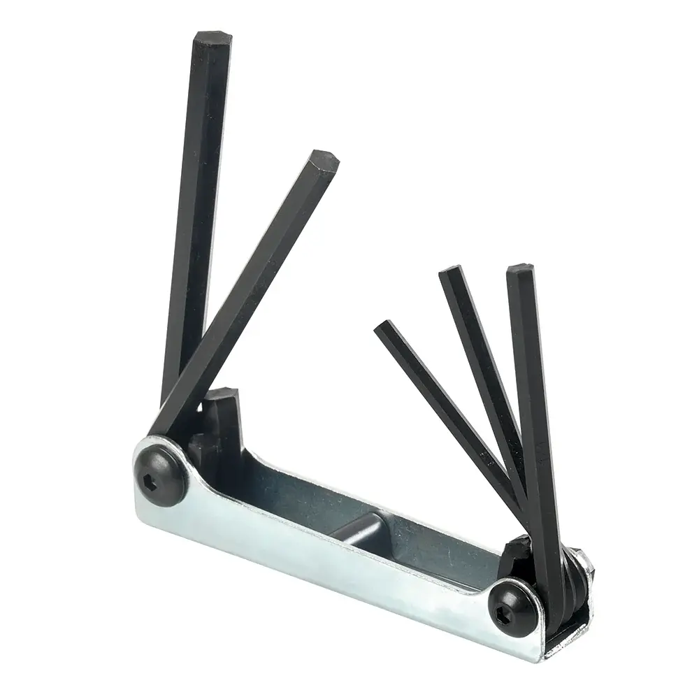 Juego de 5 Llaves Allen Tipo Navaja 3/16" - 3/8" Urrea 4994