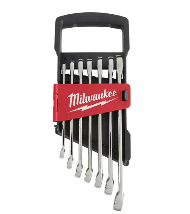 Juego de llaves combinadas (7 piezas): métricas 48-22-9507