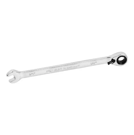 Llave combinada con matraca, de doble cara, 1/4", Truper Expert