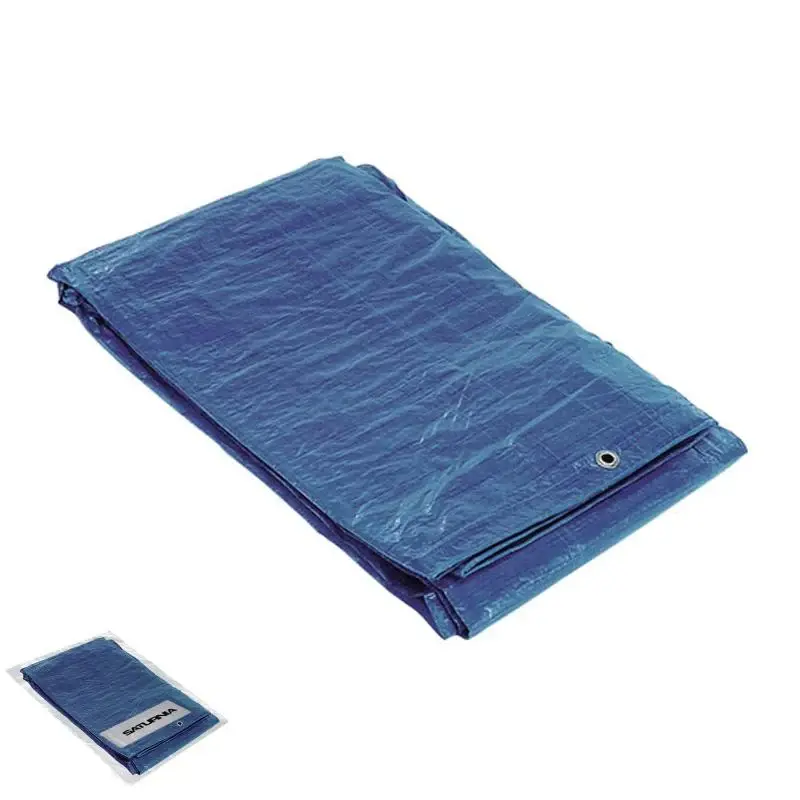 Sujetador de Goma Lona Impermeable Reforzada 6x10 Metros (aproximadamente) Con Ojetes Metálicos, Lona De Protección Dura...