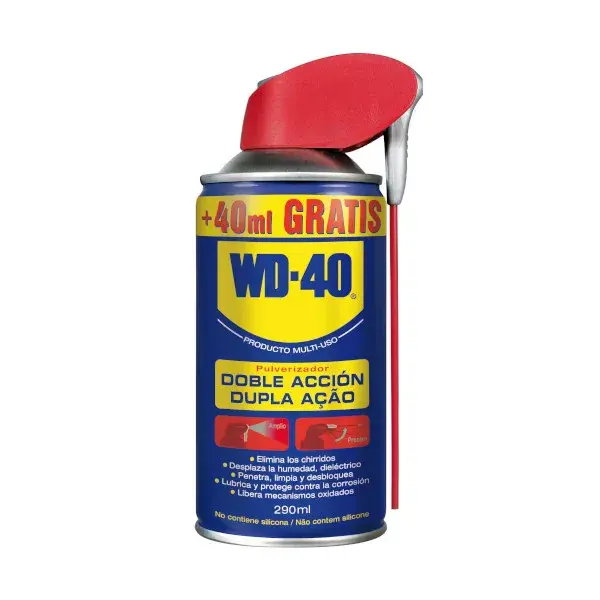 Lubricante wd-40 doble acción 250 + 40 ml