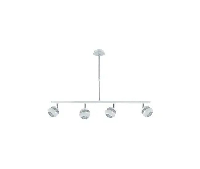 lampara de techo acero color blanco serie beethoven 80cm | Multicolor | Cambiante