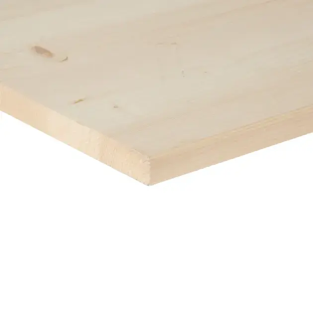 Tablero de madera de pino nudosa 80 x 20 x 1,8 cm