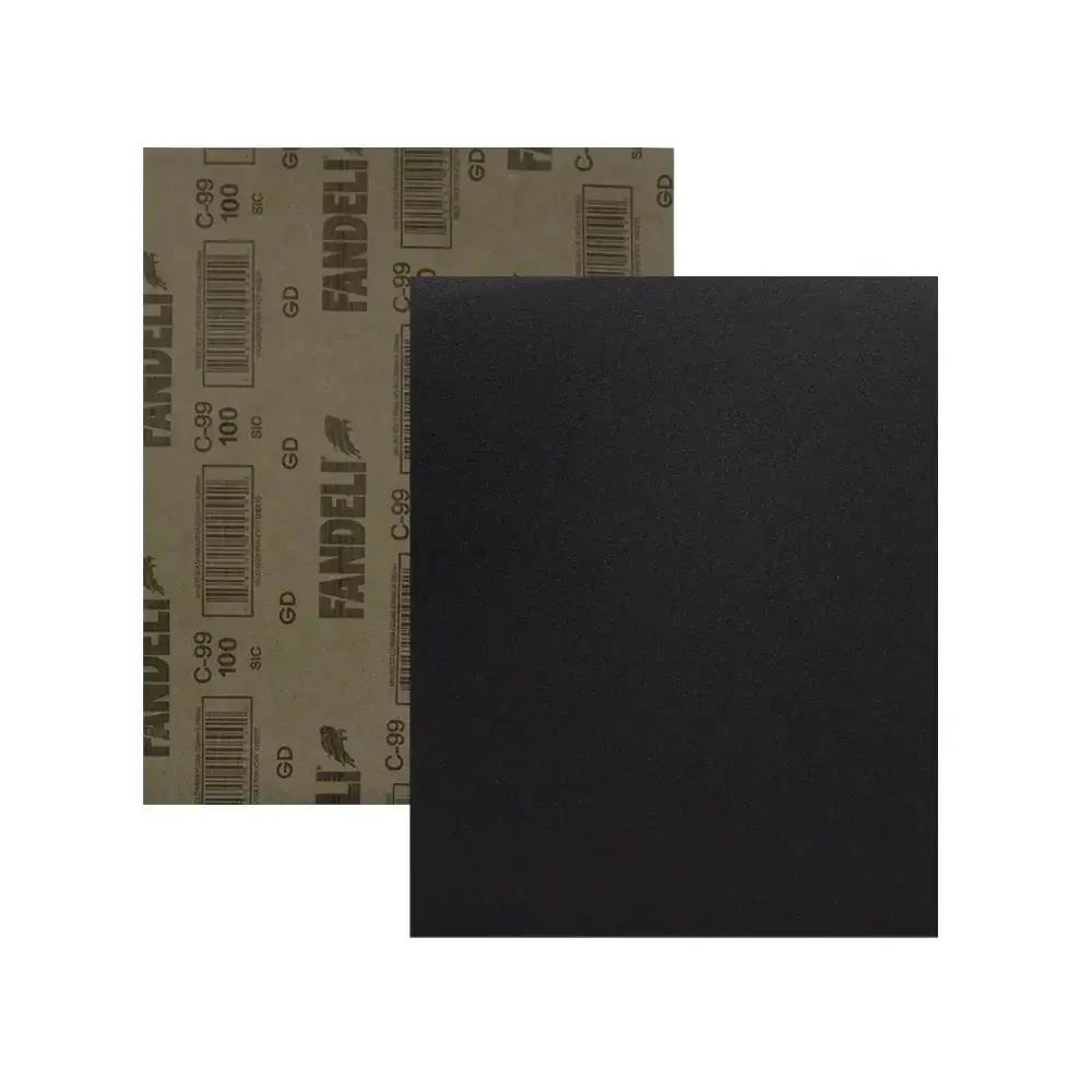 Hoja De Lija De Agua De 9 x 11", C-99, Grano 180, Fandeli 00055