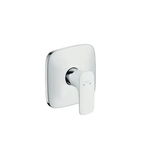 Repuesto Certificado OEM Grifo De Ducha Monomando Empotrado Blanco Cromado - Hansgrohe Pura Vida