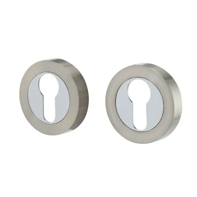 Bocallave zamac - cromo y niquel satinado colours