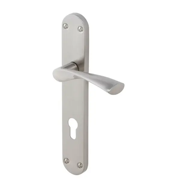 Uso juegos de manillas breage - bocallave - niquel satinado colours