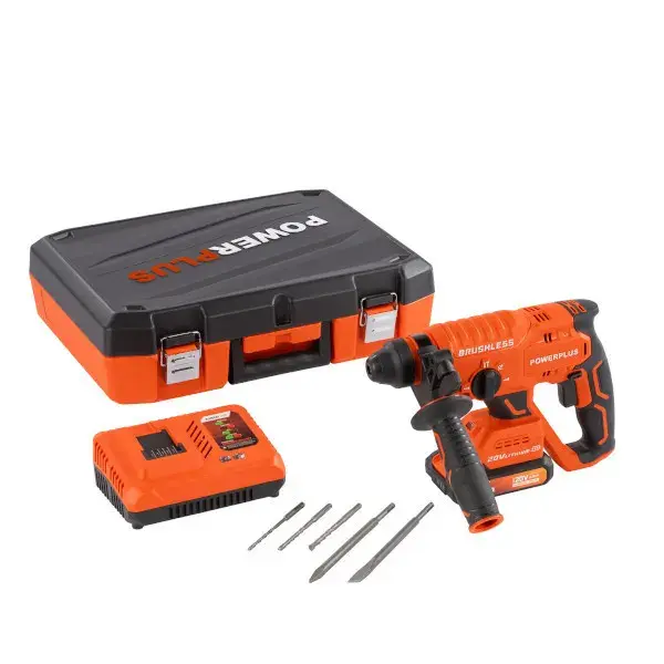 Martillo percutor Brushless 20 V PowerPlus varo