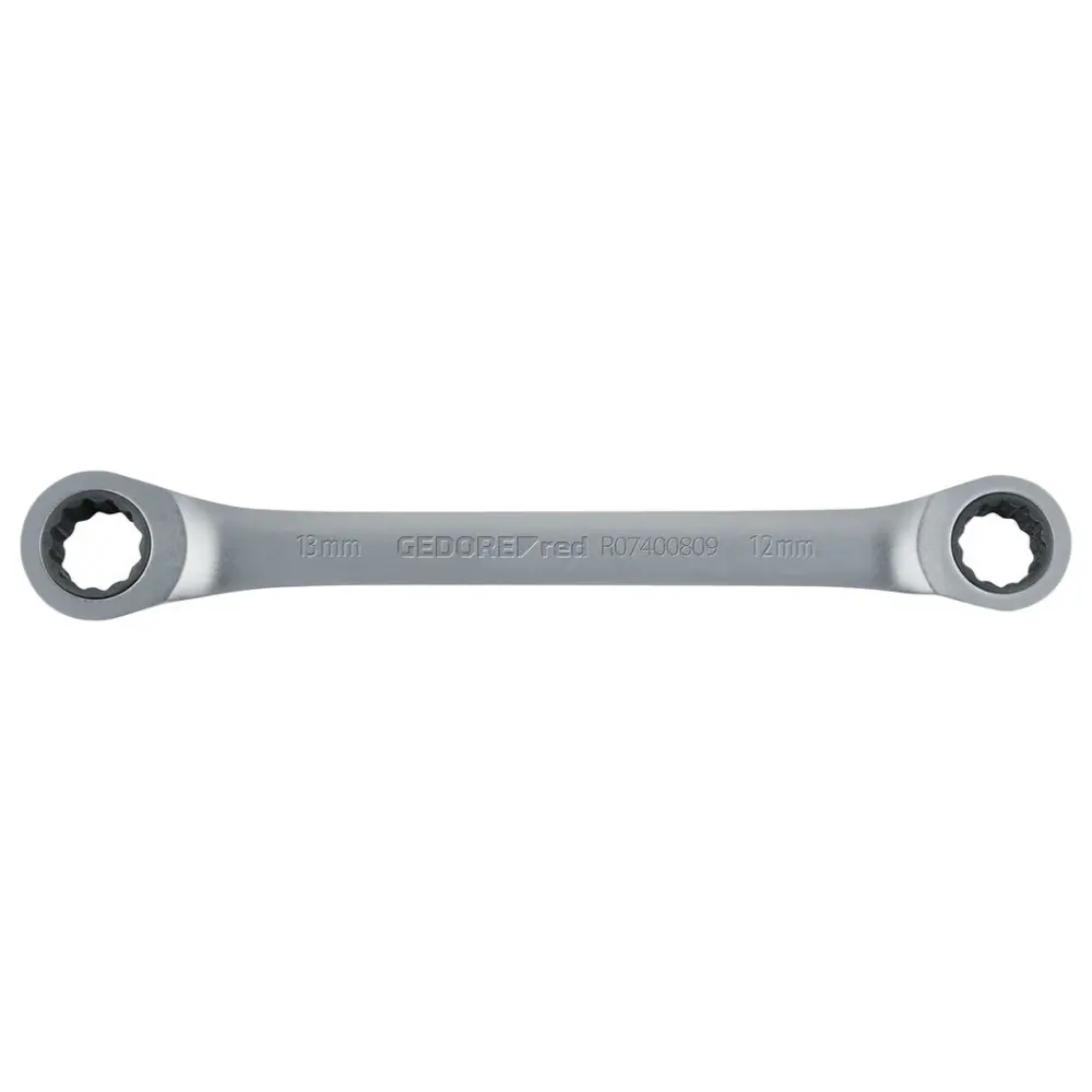 GEDORE red R07401415 - Bipartito polygonal ratchet wrench, straight, 14x15 mm (3300895)