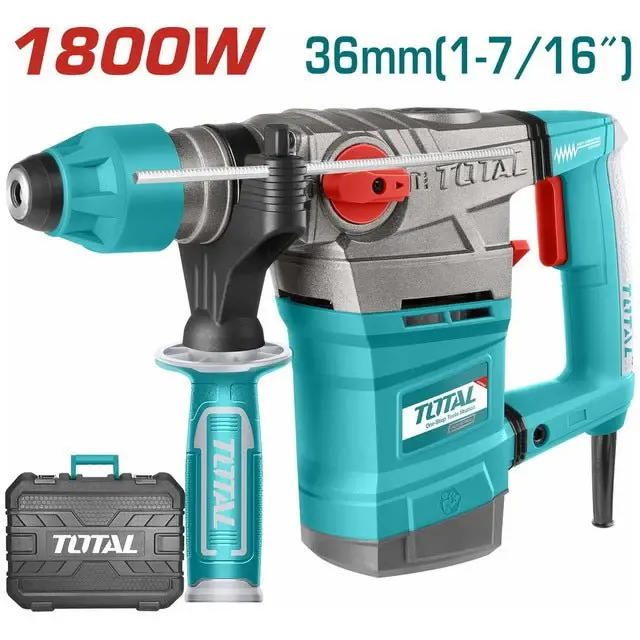 Marteau Perforateur 1800W-TOTAL TUNISIA Pour Béton-TH118366