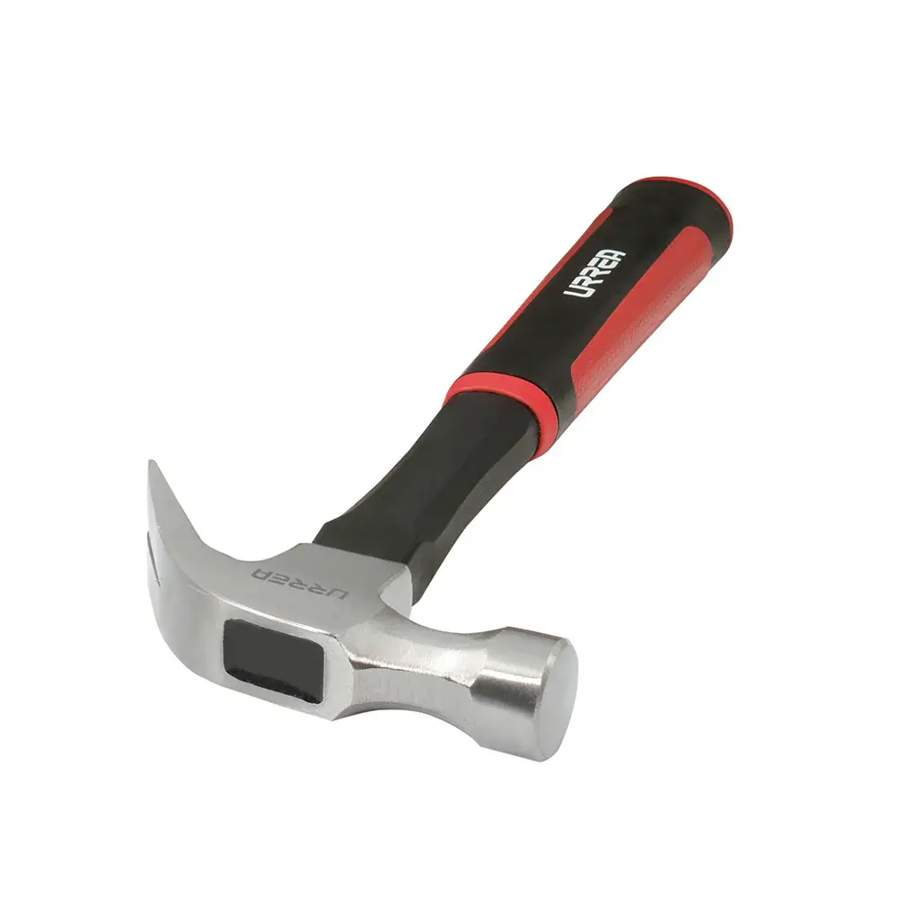 Martillo de uñ con mango anti-vibración texturizado de 13-9/16", 16 oz Urrea