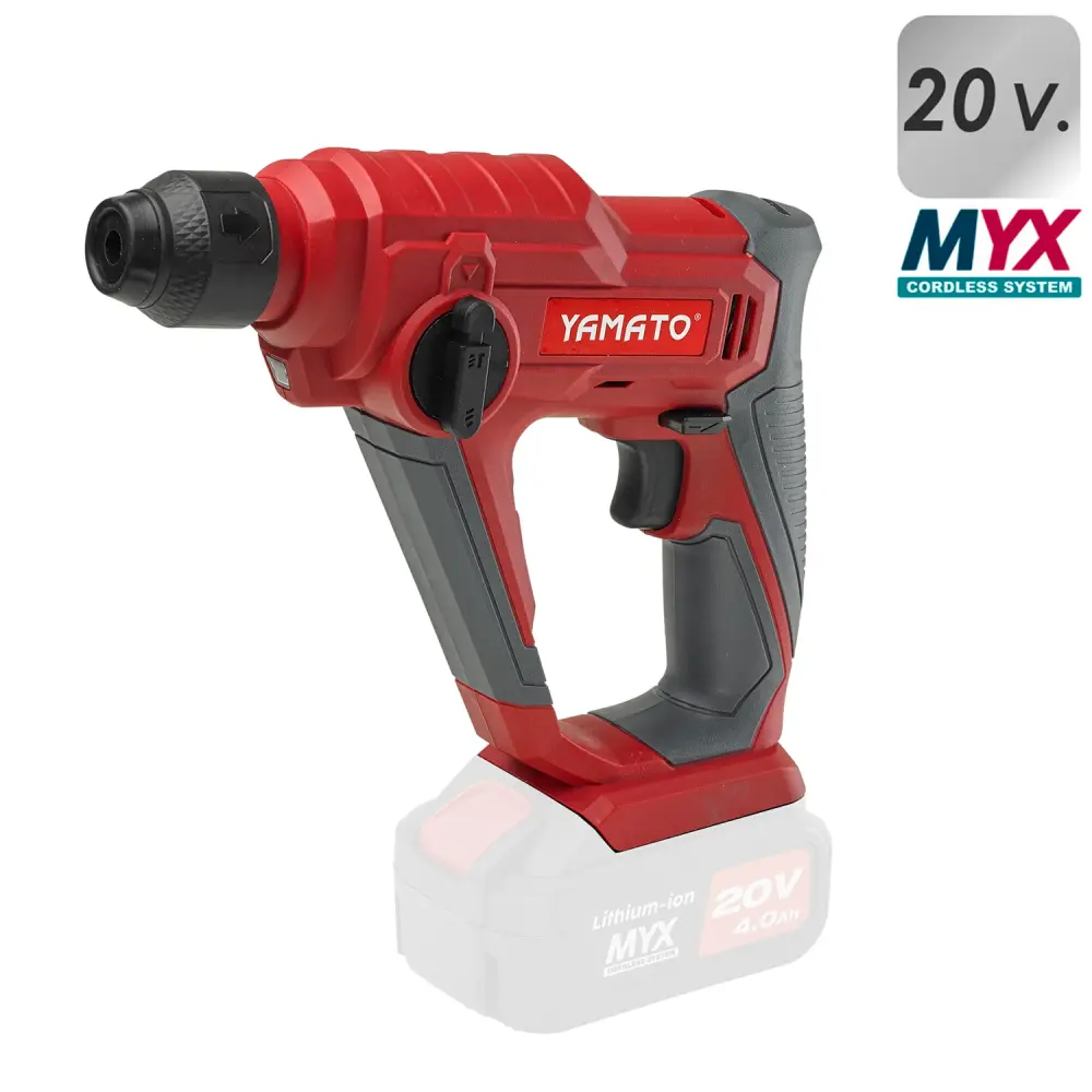 Martillo Perforador / Percutor Sds Plus Bateria 20 V. Sin Bateria (Solo Cuerpo)