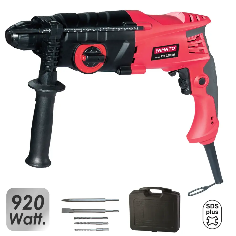 Martillo Perforador SDS Plus RH 920 Watt. Con Maletin