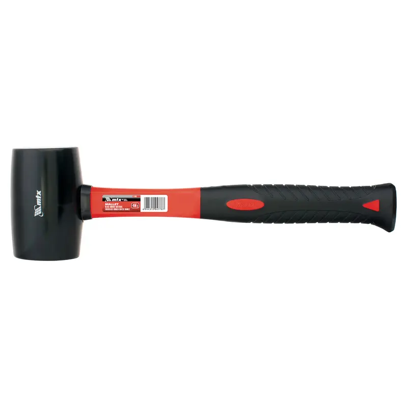Mtx - mazo de goma 225 g - mango de fibra de vidrio