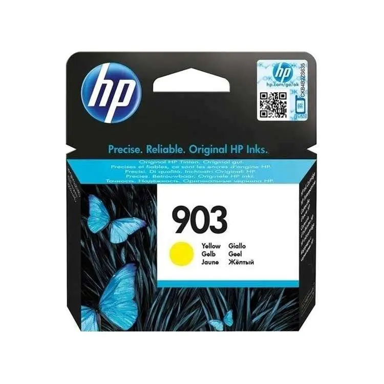 HP 903 Amarillo Cartucho de Tinta De fábrica - T6L95AE