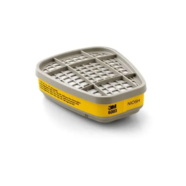 Cartucho para Vapores Orgánicos C/2P 3M 6003