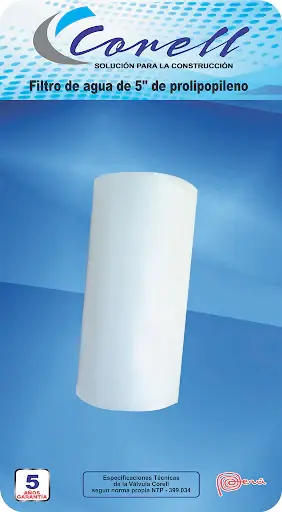 FILTRO CARTUCHO POLIPROPILENO "CORELL"