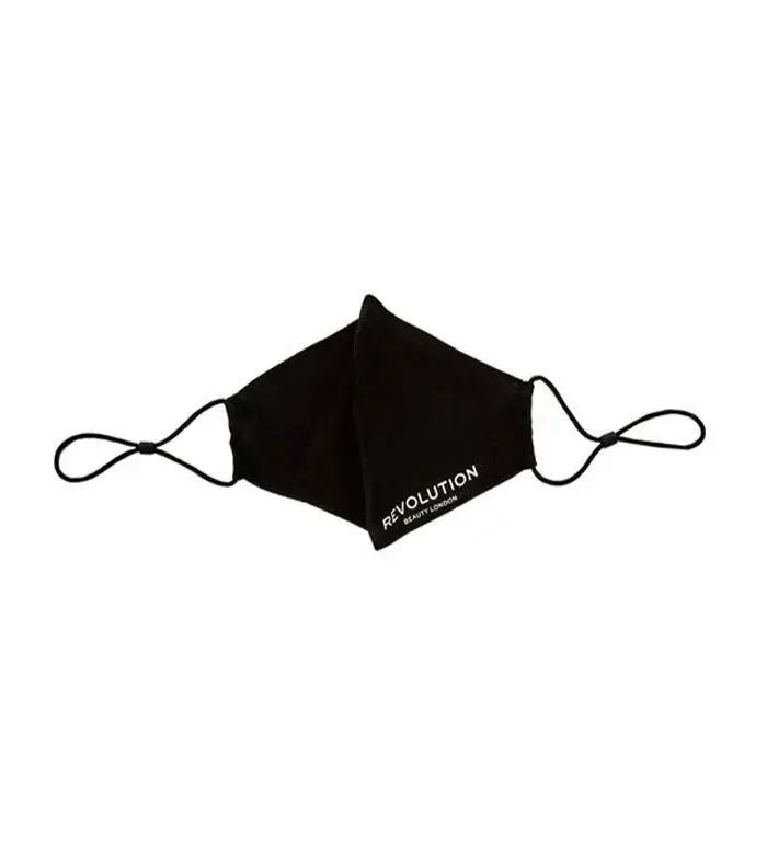 Revolution - Mascarilla de seda reutilizable - Ébano