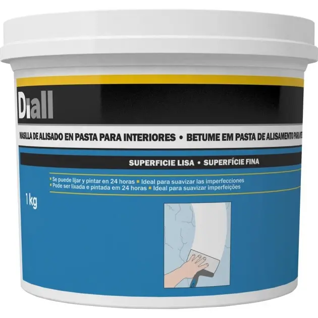 Masilla alisado diall 1kg