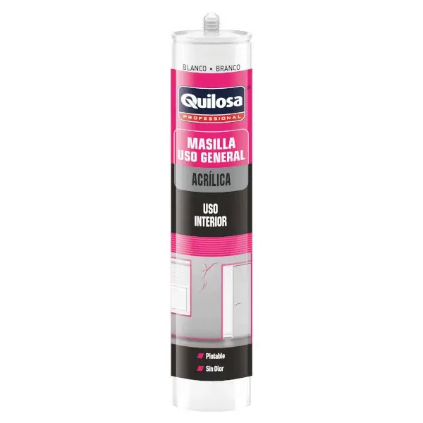 Masilla uso general blanca 300 ml QUILOSA