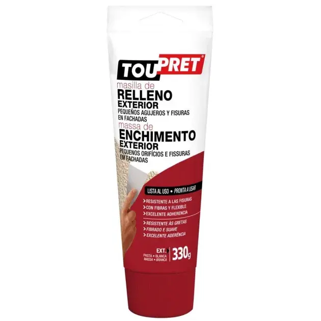 Masilla exterior toupret 330 gr