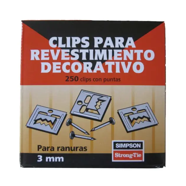 Caja grapas madera 250 unidades