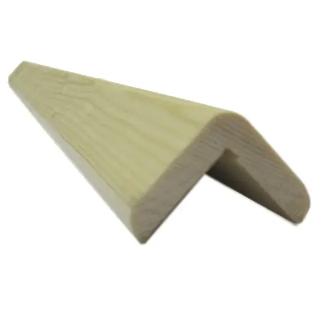 Cantonera madera barnizada 300 x 3,4 x 3,4 cm