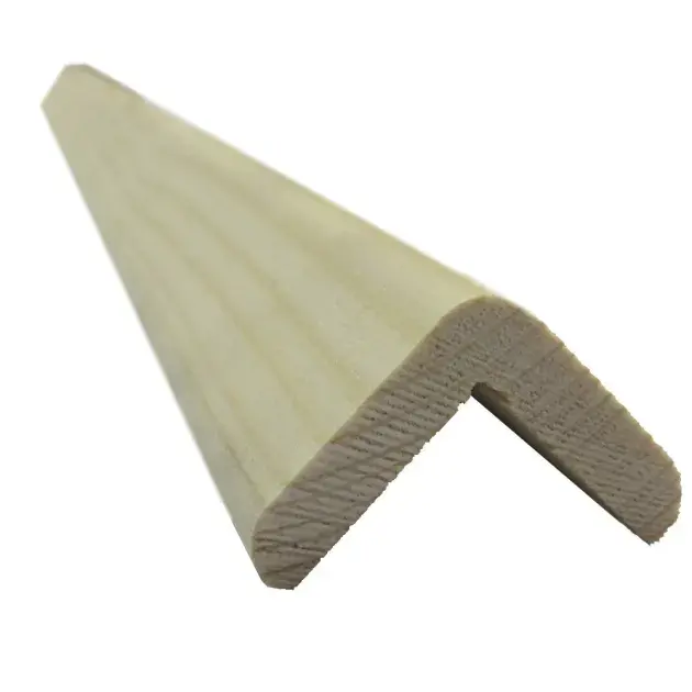 Cantonera madera natural 300 x 3,4 x 3,4 cm