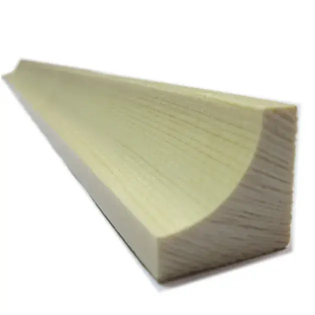 Rinconera madera barnizada 300 x 2,3 x 2,3 cm
