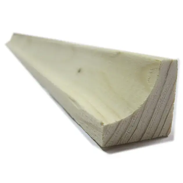 Rinconera madera natural 300 x 2,3 x 2,3 cm
