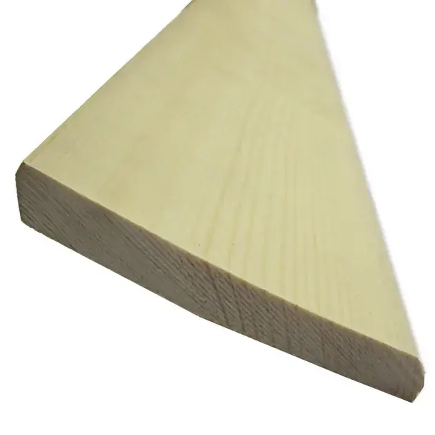 Rodapié madera barnizado 300 x 7 x 1 cm