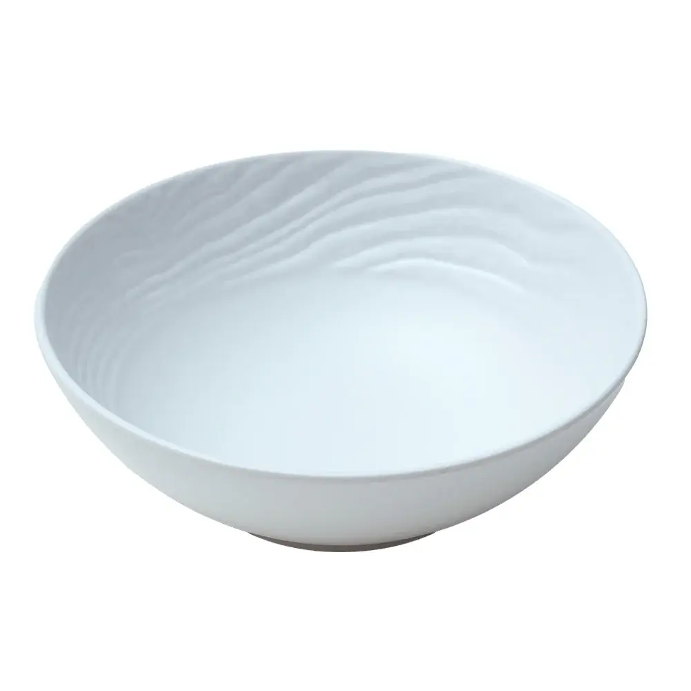 Bowl 1 Lt 19x6.3cm Melamina Blanca Tree Bark