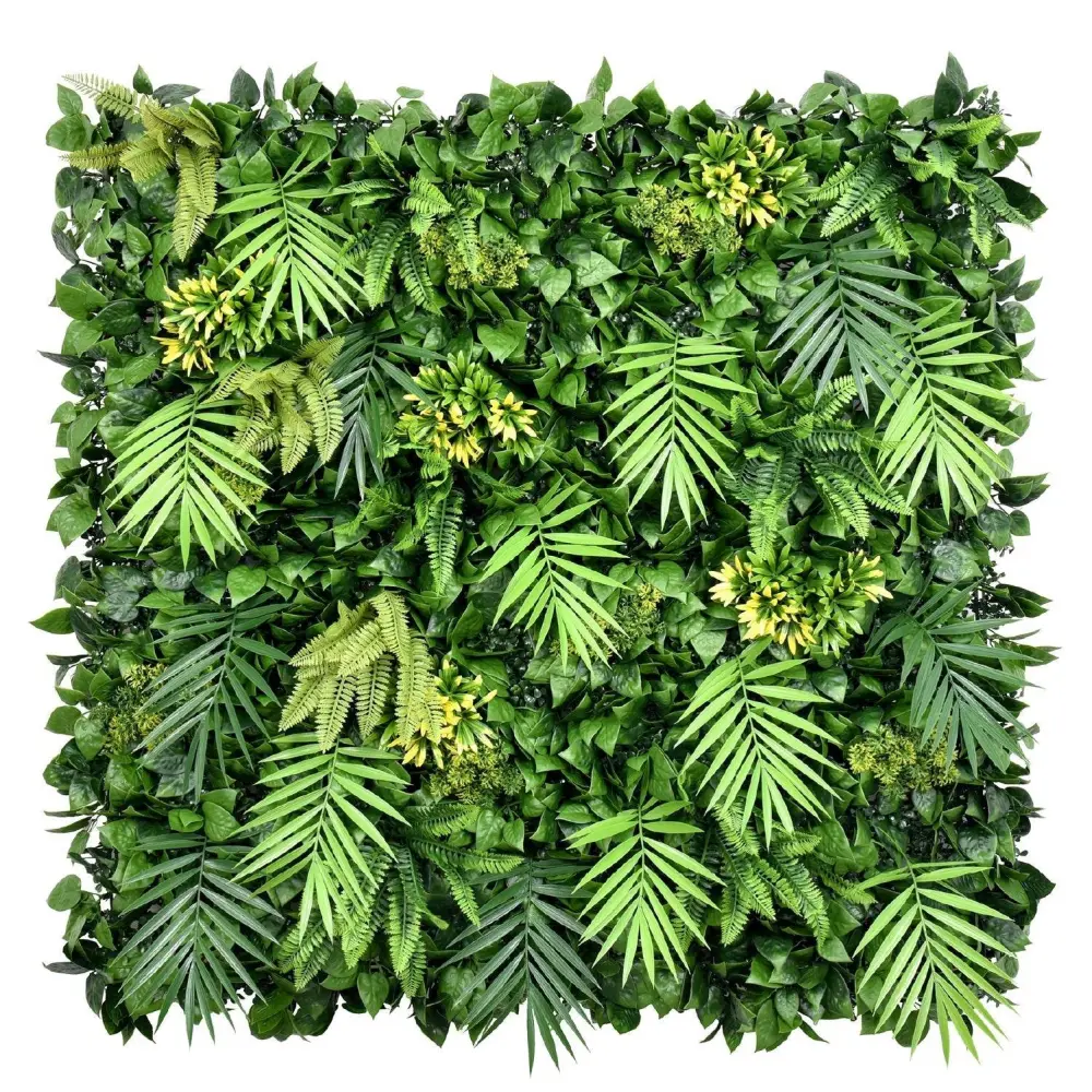 Jardín Vertical Hawaii 100x100 cm en Blanco Nieve