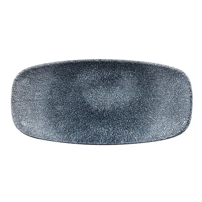 Plato Rectangular 26.9 X 13 cm Topaz ñil