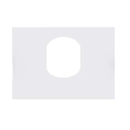 Tapa aluminio blanco - EVTA0011