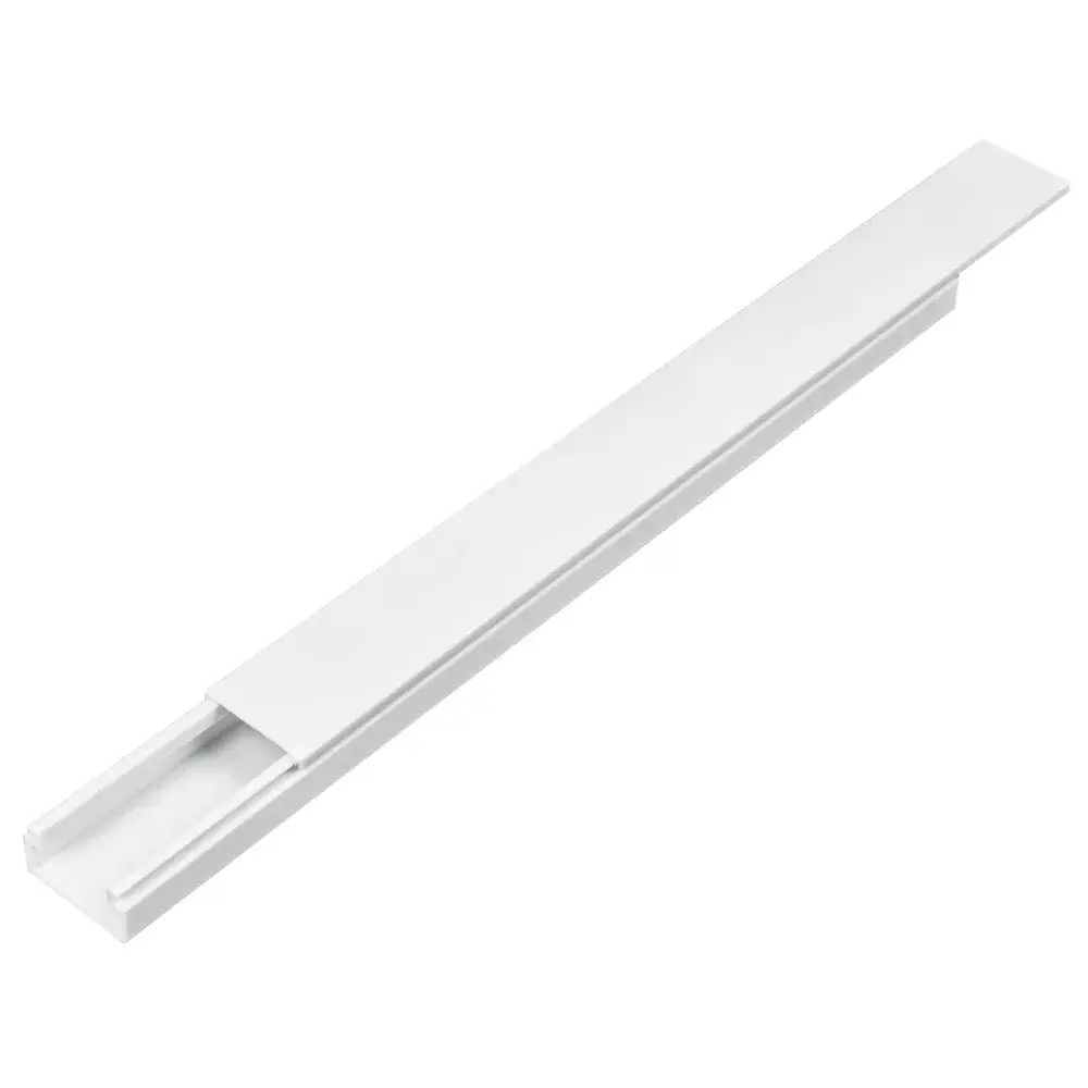 Canaleta PVC Autoadhesiva de 2 Metros 20X10mm QNET