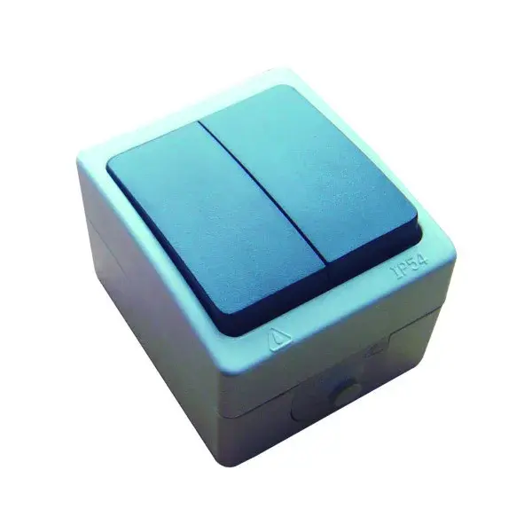 Doble interruptor conmutador